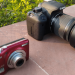 The difference between a DSLR and a point and shoot camera