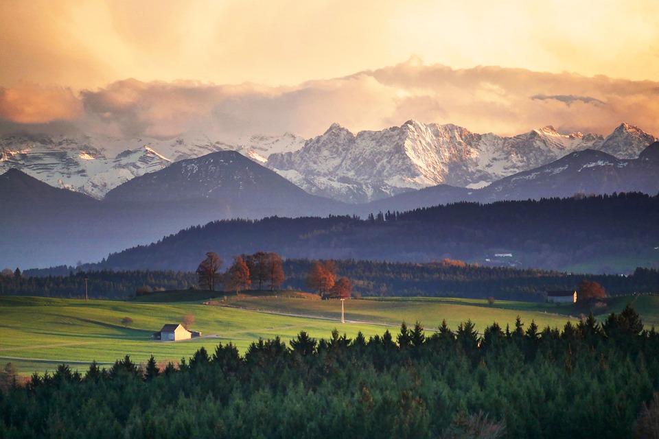 mountains Depth of field sunny 16