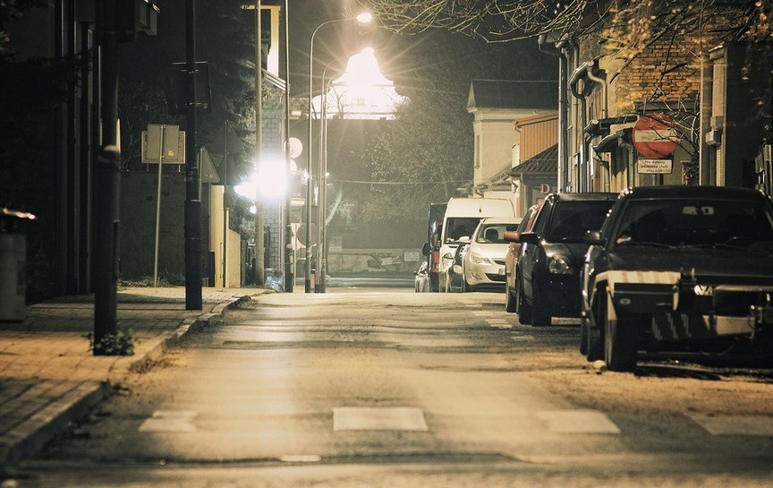 night-street-light-flash-way