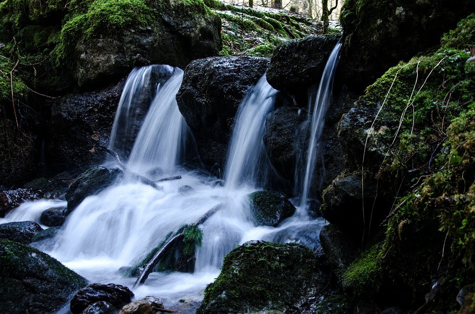 waterfall-waters-nature-river-moss